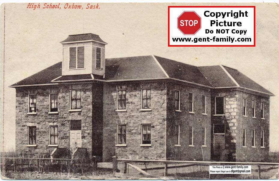 Index page to Doug Gent's Oxbow Saskatchewan pages